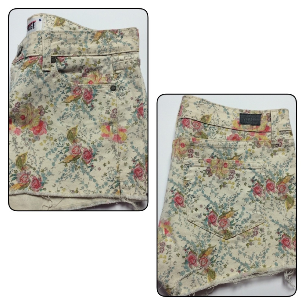 Paige floral printed shorts